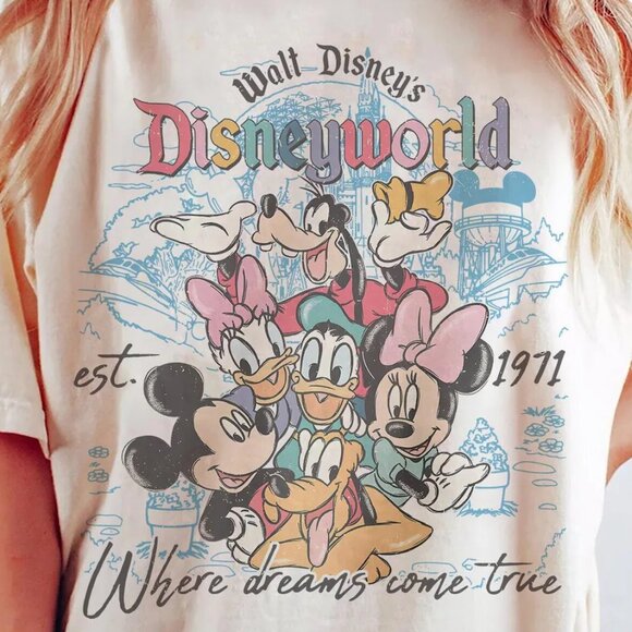 Walt Disney Disneyworld Est 1971 Shirt, Disneyworld Shirt, Disney Family Vac 141 - Picture 2 of 6